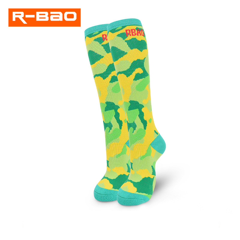 RBAO Long-barreled Children Skating Ski Socks Thick Socks Terry Socks Full Snow Socks 5-10 Years Old